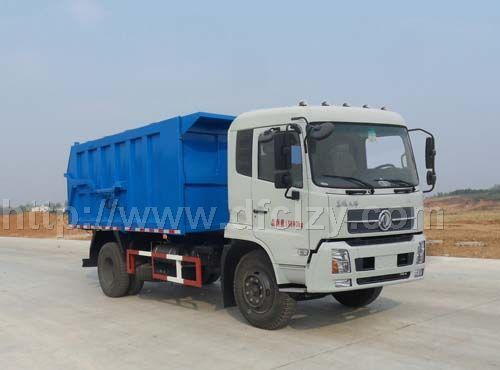 東風(fēng)天錦國五壓縮式對接垃圾車圖片