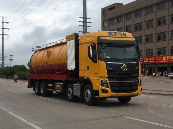 柳汽乘龍前四后八清洗吸污車圖片